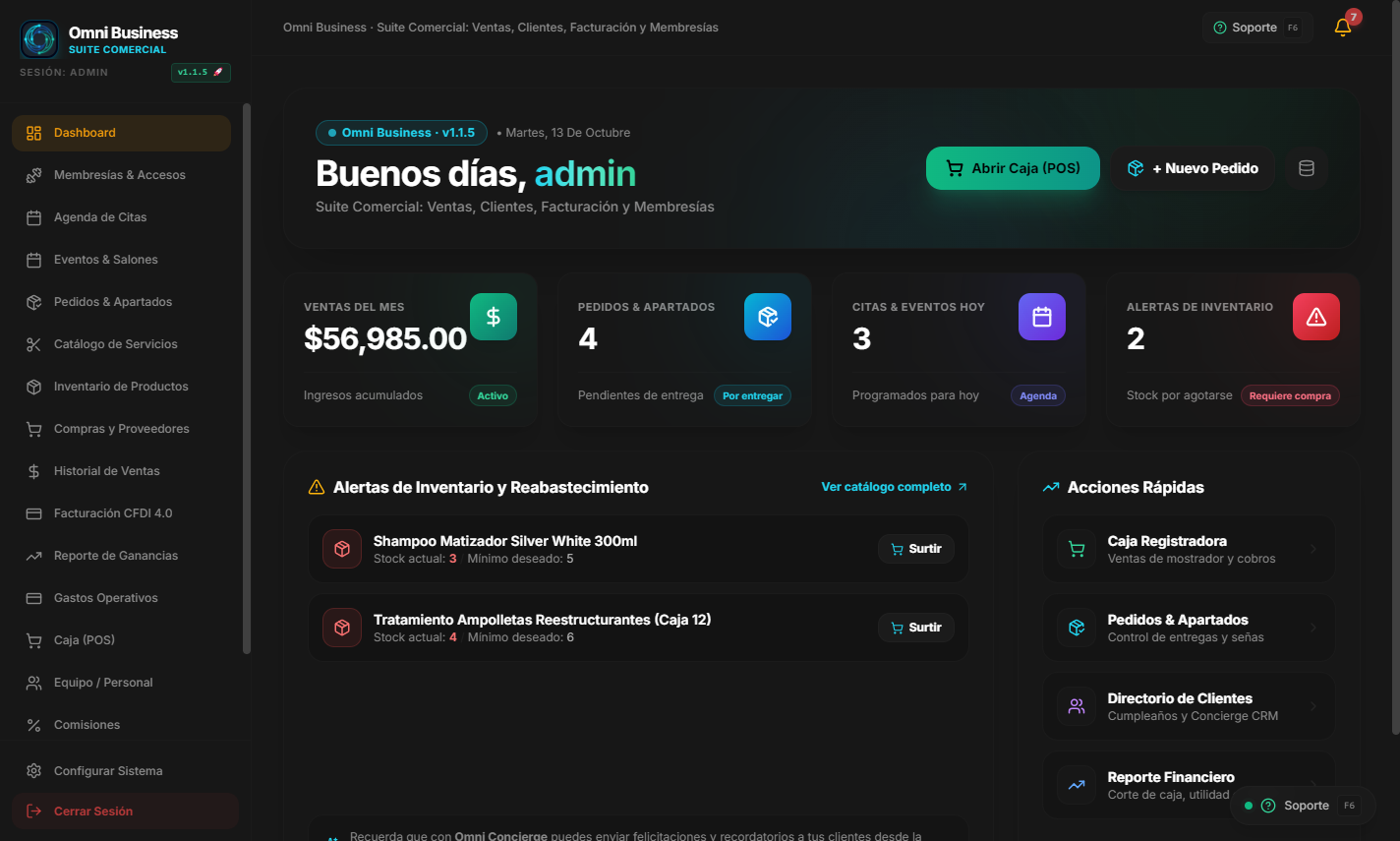 Omni Business Dashboard